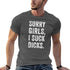 Sorry Girls I Suck Dicks T-Shirt