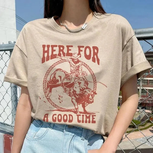 Cowboy Rodeo T-Shirt - MiamiTeenyWeenyBikini.Com