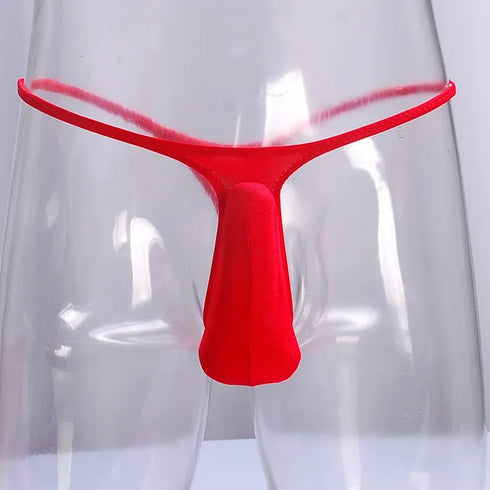 Men's Beach Thong Penis Pouch - MiamiTeenyWeenyBikini.Com
