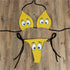 Funny Face Bikini Set - MiamiTeenyWeenyBikini.Com