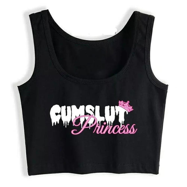 Cumslut Princess Tank Top - MiamiTeenyWeenyBikini.Com