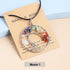 7 Chakras Tree Of Life Pendant - MiamiTeenyWeenyBikini.Com