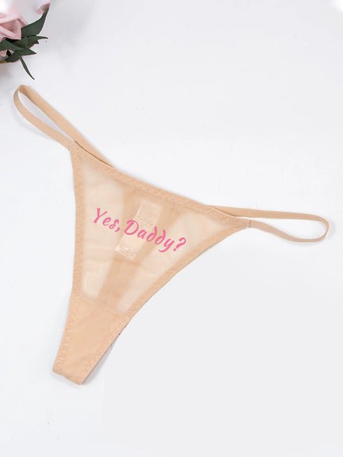 Yes Daddy G-String Panties