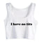 I Have No Tits Top - MiamiTeenyWeenyBikini.Com