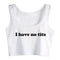 I Have No Tits Top - MiamiTeenyWeenyBikini.Com