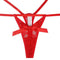 Bow-Knot Christmas Lace Thongs Panties - MiamiTeenyWeenyBikini.Com