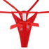 Bow-Knot Christmas Lace Thongs Panties - MiamiTeenyWeenyBikini.Com