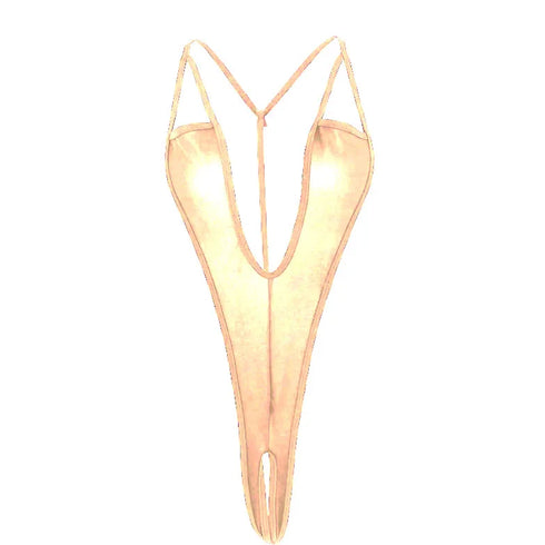 Pure Desire One Piece Backless Bikini - MiamiTeenyWeenyBikini.Com