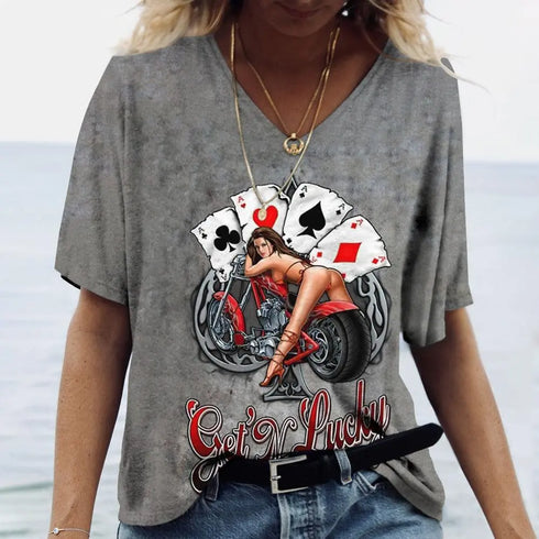 US Route 66 Print Tops - MiamiTeenyWeenyBikini.Com