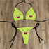 Funny Face Bikini Set - MiamiTeenyWeenyBikini.Com