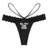 EAT ME Panties - MiamiTeenyWeenyBikini.Com