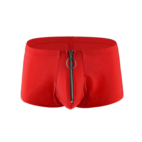 Zipper Penis Pouch Boxer