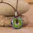 Natural Amethyst Lapis Tiger Eye Stone Pendant - MiamiTeenyWeenyBikini.Com