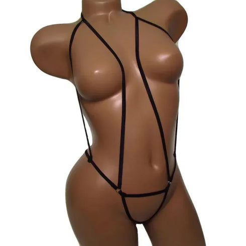 Peekaboo One Piece Swimwear - MiamiTeenyWeenyBikini.Com