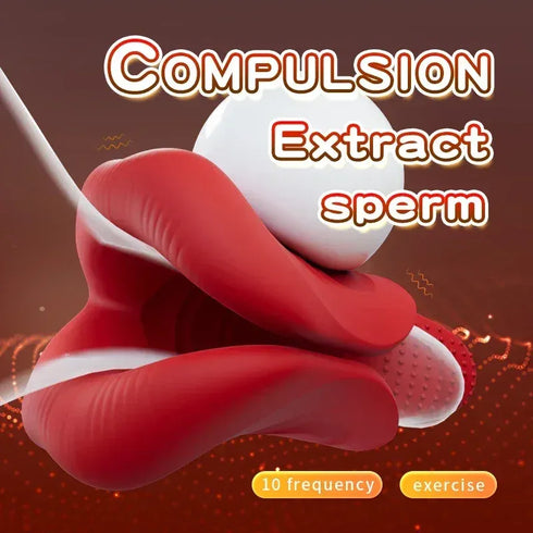 Lips Sucking Male Masturbation Vibrating Cup - MiamiTeenyWeenyBikini.Com