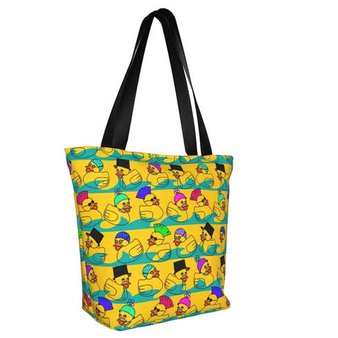 Rubber Ducks Tote Bag - MiamiTeenyWeenyBikini.Com