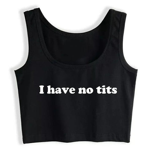 I Have No Tits Top - MiamiTeenyWeenyBikini.Com