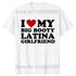 I Love Big Booty Latinas T Shirt - MiamiTeenyWeenyBikini.Com