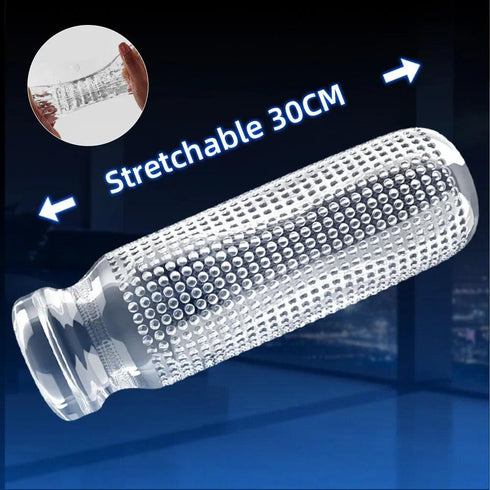 Men's Transparent Masturbation Cup