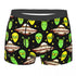 Green Alien UFO Moon Briefs