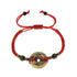 Lucky Five Emperor Copper Coin Bracelet