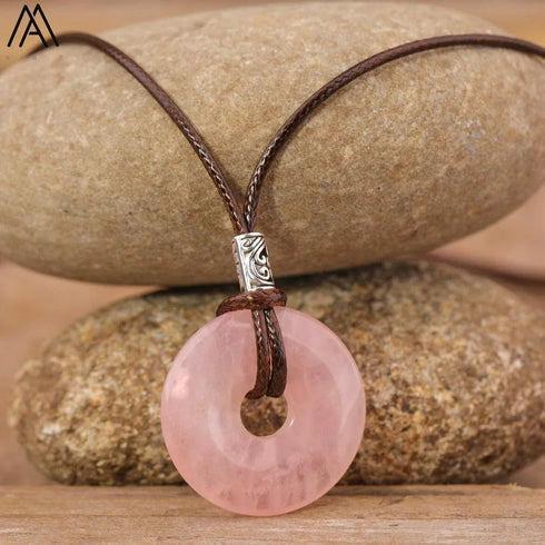 Natural Amethyst Lapis Tiger Eye Stone Pendant - MiamiTeenyWeenyBikini.Com