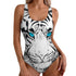 Caspian Tiger One-Piece Swimwear - MiamiTeenyWeenyBikini.Com