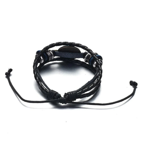 12 Zodiac Sign Constellation Bracelet - MiamiTeenyWeenyBikini.Com