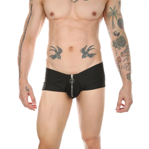 Zipper Penis Pouch Boxer