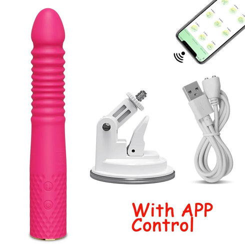Telescopic Dildo Vibrator