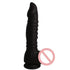 Black Thrusting Vibrator W/ Suction Cup