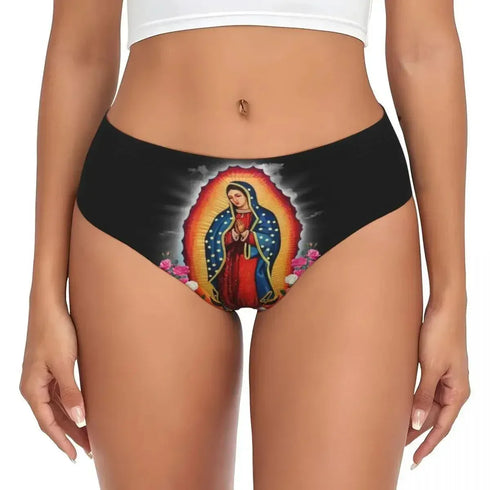 Virgin Of Guadalupe Panties - MiamiTeenyWeenyBikini.Com