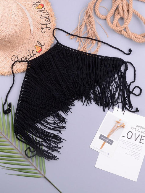 Tassels Beachwear Top