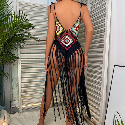 CROCHET BIKINI Boho Cover Up - MiamiTeenyWeenyBikini.Com
