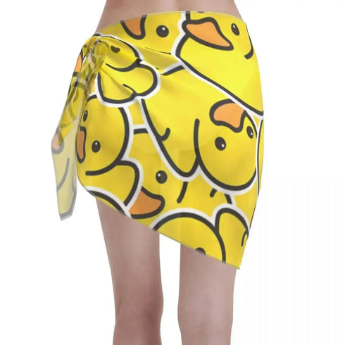 Yellow Rubber Ducky Cover Up - MiamiTeenyWeenyBikini.Com