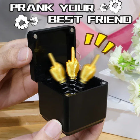 Pop-Up Middle Finger Gift Box - MiamiTeenyWeenyBikini.Com