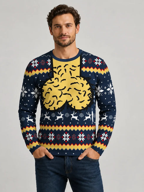 Jingle Balls Ugly Christmas Sweater - MiamiTeenyWeenyBikini.Com
