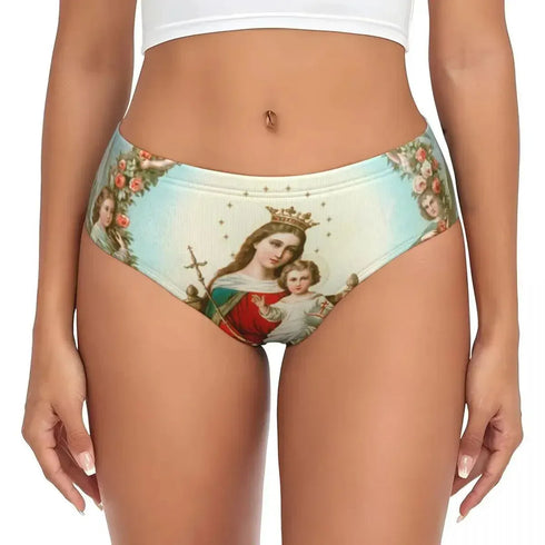 Virgin Of Guadalupe Panties - MiamiTeenyWeenyBikini.Com