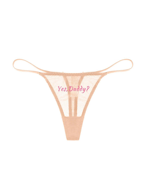 Yes Daddy G-String Panties
