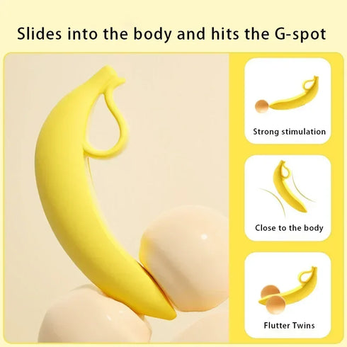 Women's Banana Dildo - MiamiTeenyWeenyBikini.Com