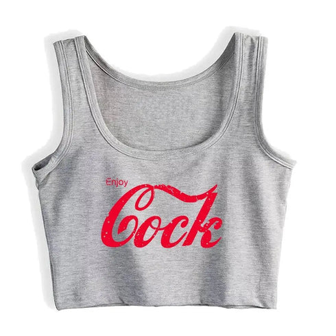 Enjoy Cock Tank Top - MiamiTeenyWeenyBikini.Com