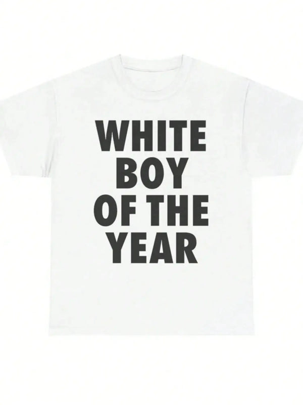 WHITE BOY OF THE YEAR T Shirt - MiamiTeenyWeenyBikini.Com