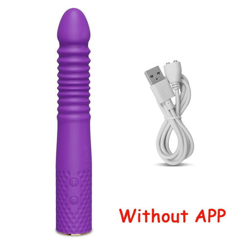 Telescopic Dildo Vibrator