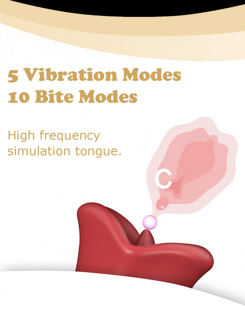 Clit Tongue Licking Vibrator