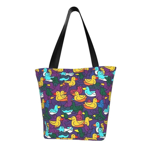 Rubber Ducks Tote Bag - MiamiTeenyWeenyBikini.Com