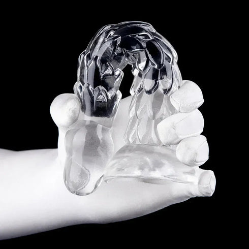Dragon Scale Transparent Dildo - MiamiTeenyWeenyBikini.Com