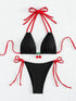 Strawberry Designer Bikini - MiamiTeenyWeenyBikini.Com