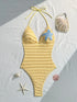 Sequin Starfish One Piece Swimsuit - MiamiTeenyWeenyBikini.Com
