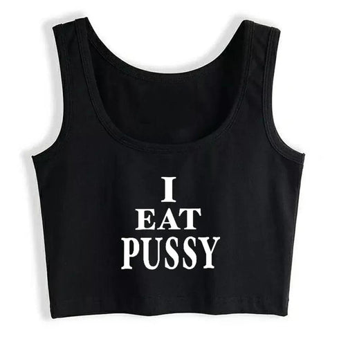I Eat Pussy Tank Top - MiamiTeenyWeenyBikini.Com