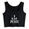 I Eat Pussy Tank Top - MiamiTeenyWeenyBikini.Com